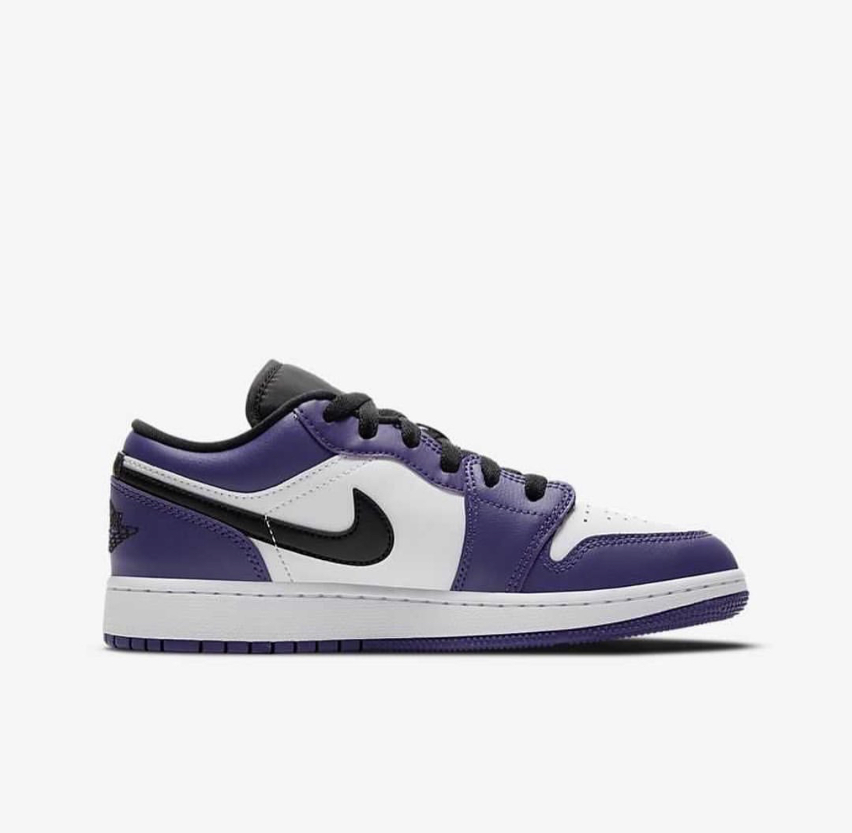 Nike Air Jordan 1 Low “Court Purple” – Klean Kicks Lab