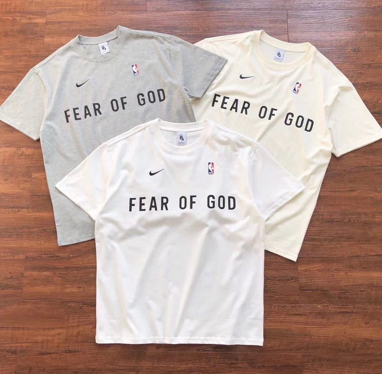 Nike x Fear of God Basketball NBA Warm up T-Shirt – Klean Kicks Lab